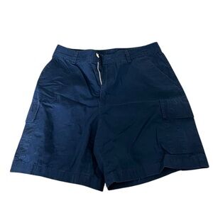 🔹RALPH LAUREN: Women’s 12 petite, navy blue casual shorts w/pockets, preowned🔹